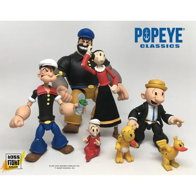 Popeye Classics Popeye Action Figure By Boss Fight Studio