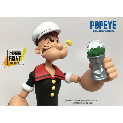 Popeye Classics Popeye Action Figure By Boss Fight Studio