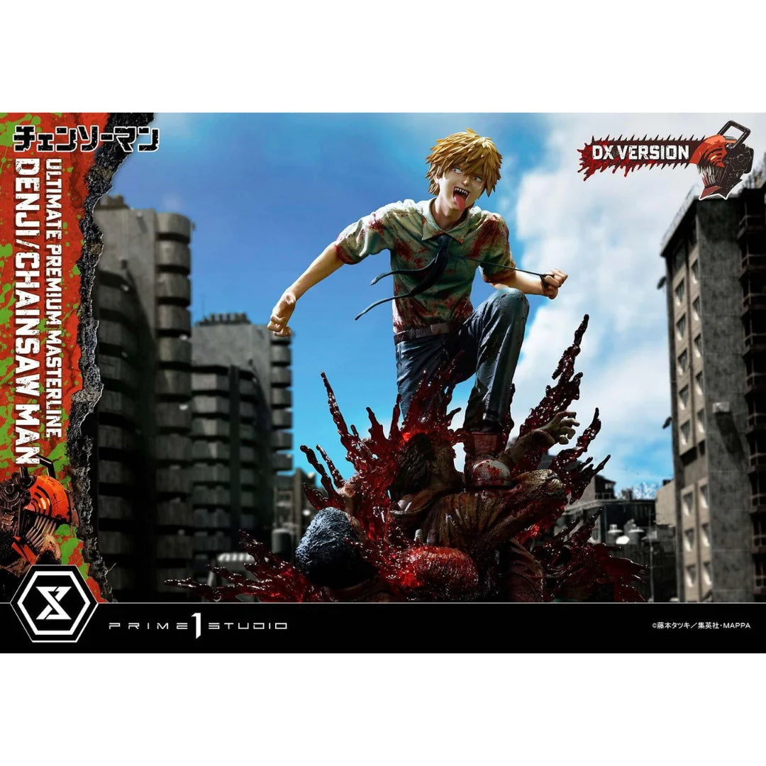 Chainsaw Man Denji Deluxe Bonus Version  1:4 Scale Statue By Prime 1 Studio