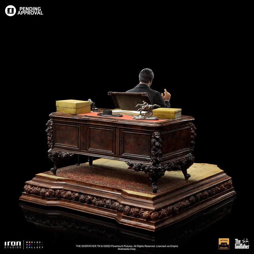 Don Vito Corleone The Godfather Deluxe 1:10 Scale Statue By Iron Studios