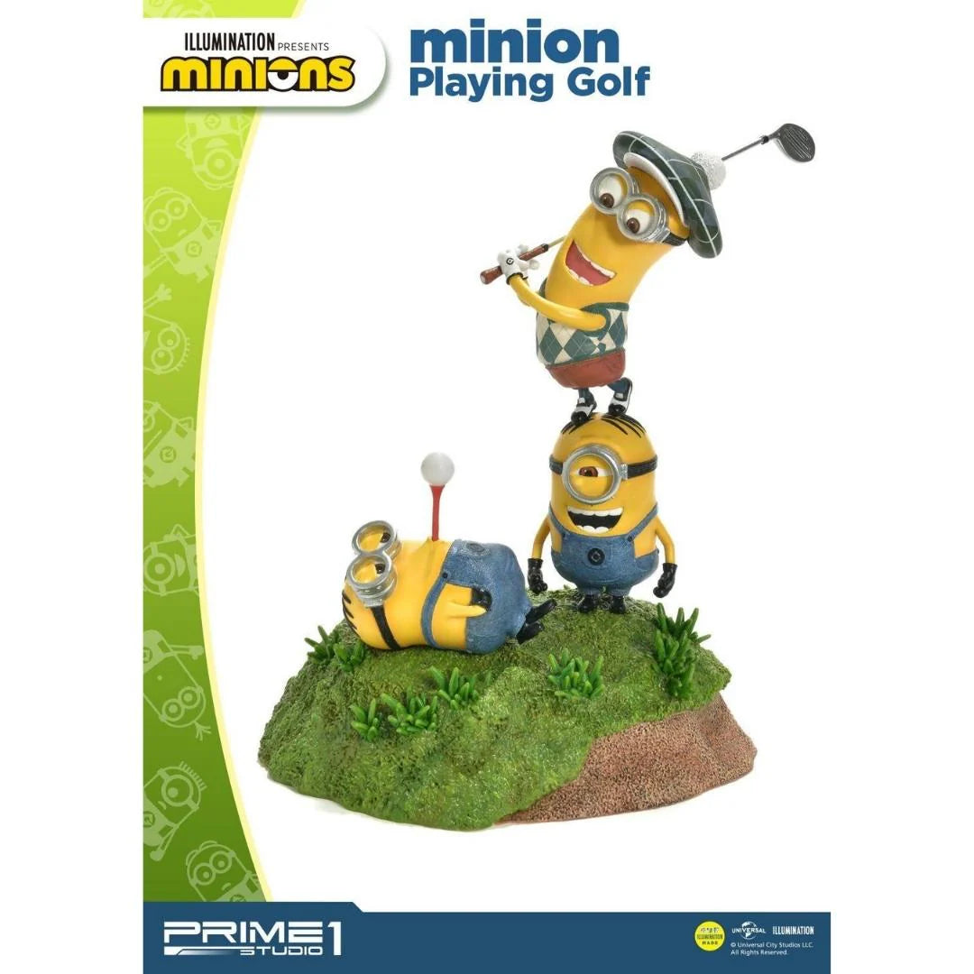 Minions Playing Golf Diorama by Prime 1 Studio