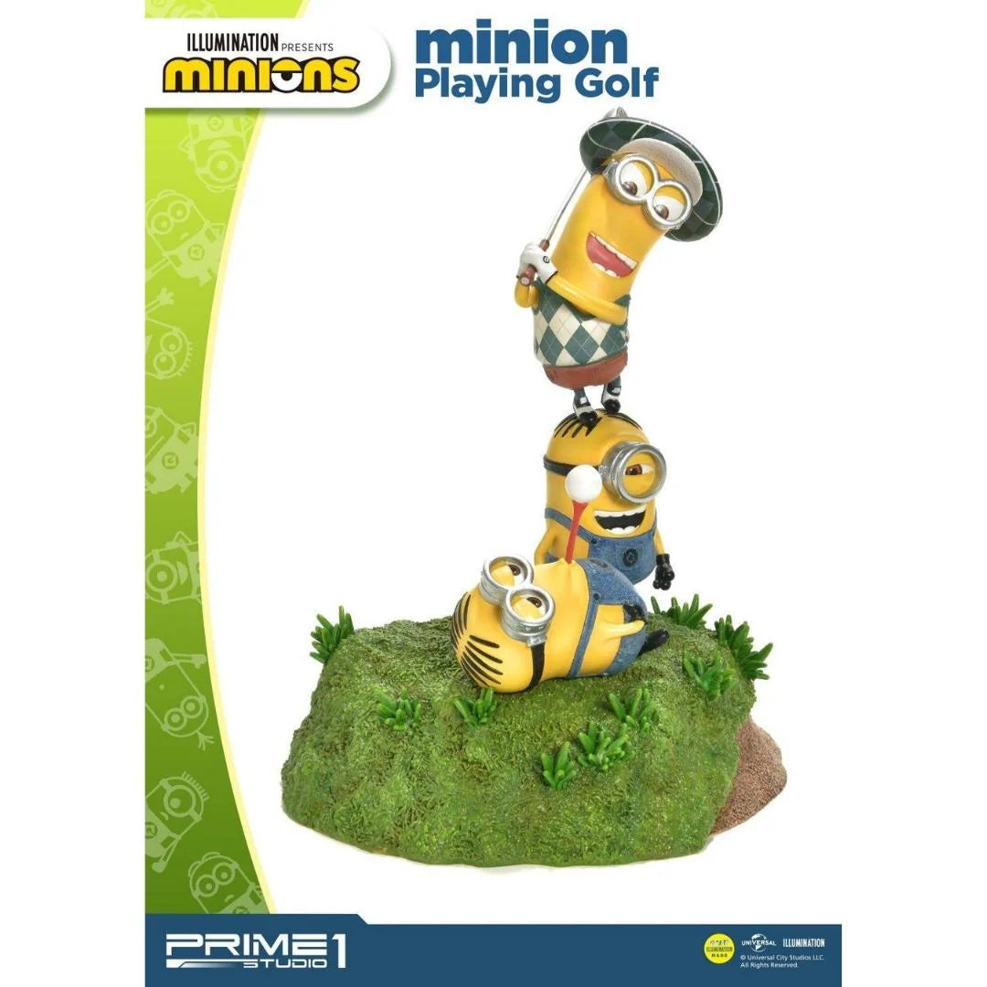 Minions Playing Golf Diorama by Prime 1 Studio