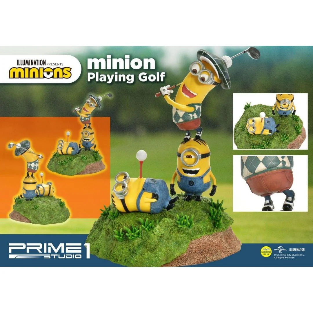 Minions Playing Golf Diorama by Prime 1 Studio