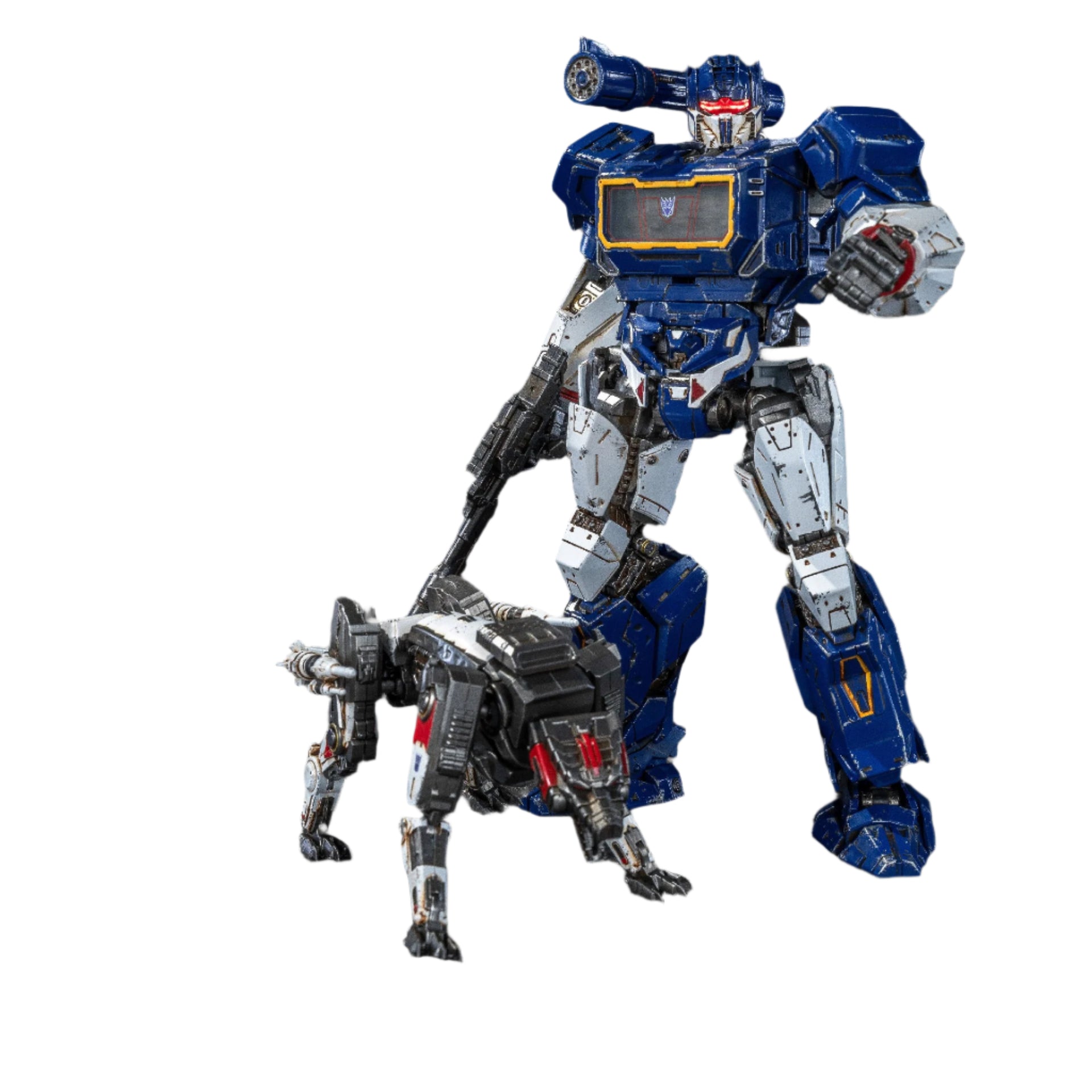 Transformers (Bumblebee) Soundwave & Ravage Model Kit AMK PRO Series By Yolopark