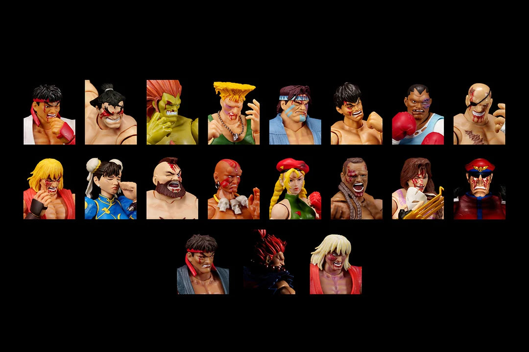 Ultra Street Fighter II "You Lose" Accessory Set for Action Figures Exclusive By Jada Toys