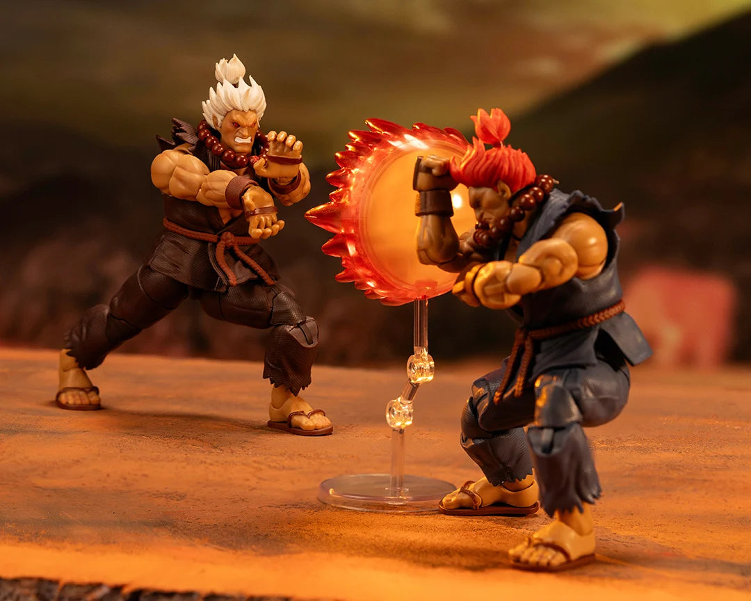 Ultra Street Fighter II Akuma Deluxe Player 2 Exclusive Action Figure By Jada Toys