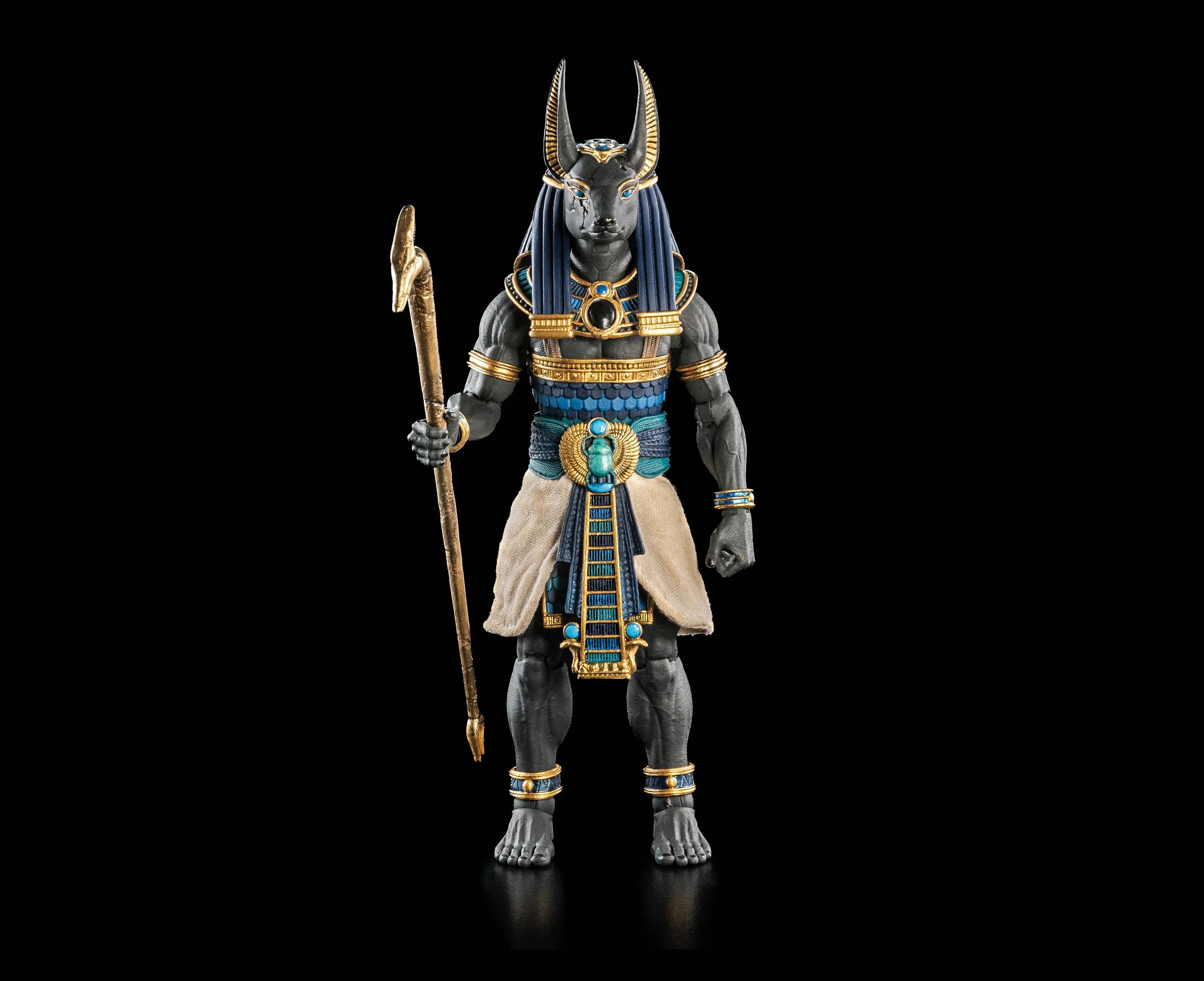 Figura Obscura Anubis (Black and Blue Ver.) Action Figure