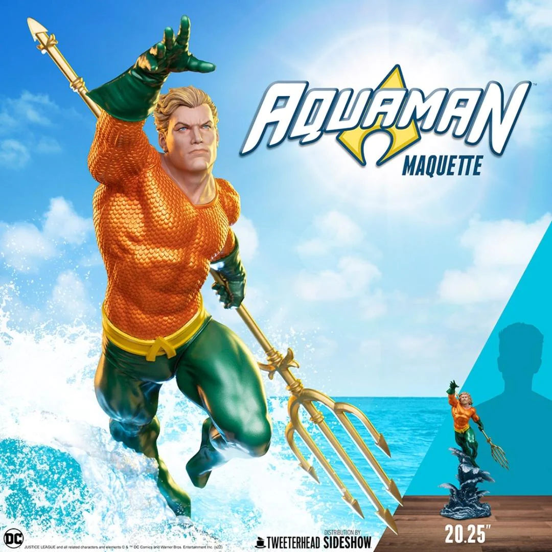 AQUAMAN Sixth Scale Maquette By Tweeterhead