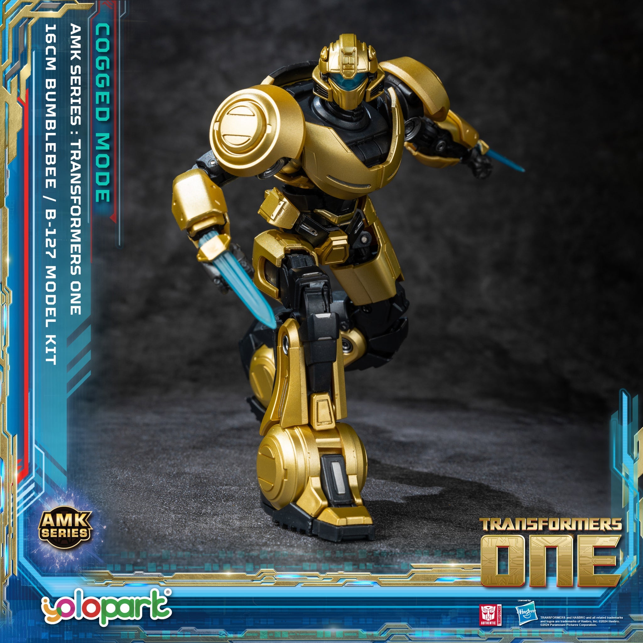 TRANSFORMERS ONE Bumblebee/B-127(Cogged Mode) AMK Series Model Kit By Yolopark