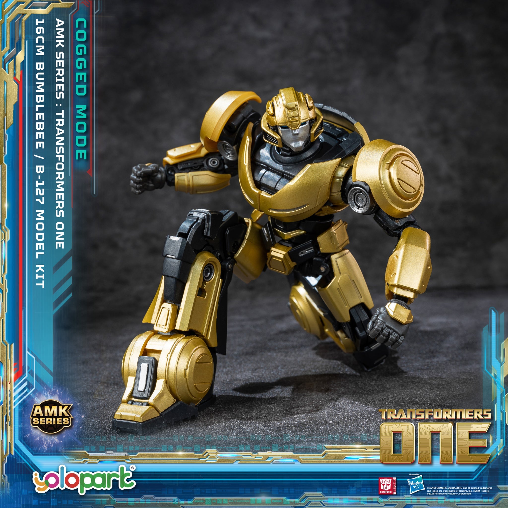 TRANSFORMERS ONE Bumblebee/B-127(Cogged Mode) AMK Series Model Kit By Yolopark