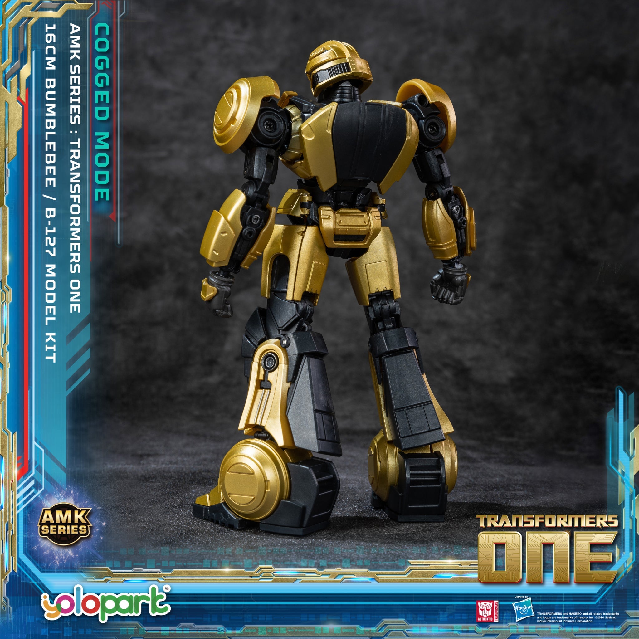 TRANSFORMERS ONE Bumblebee/B-127(Cogged Mode) AMK Series Model Kit By Yolopark
