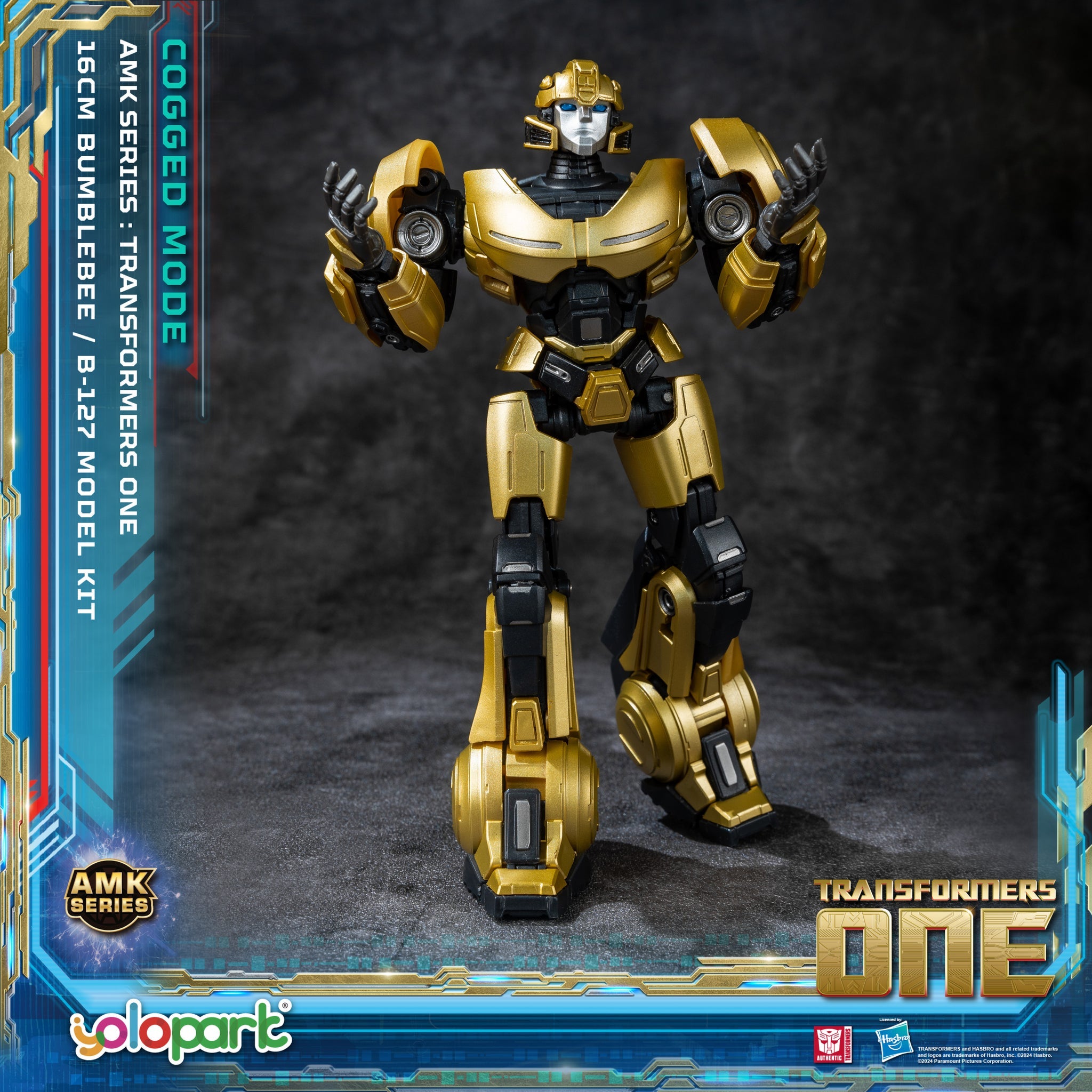 TRANSFORMERS ONE Bumblebee/B-127(Cogged Mode) AMK Series Model Kit By Yolopark