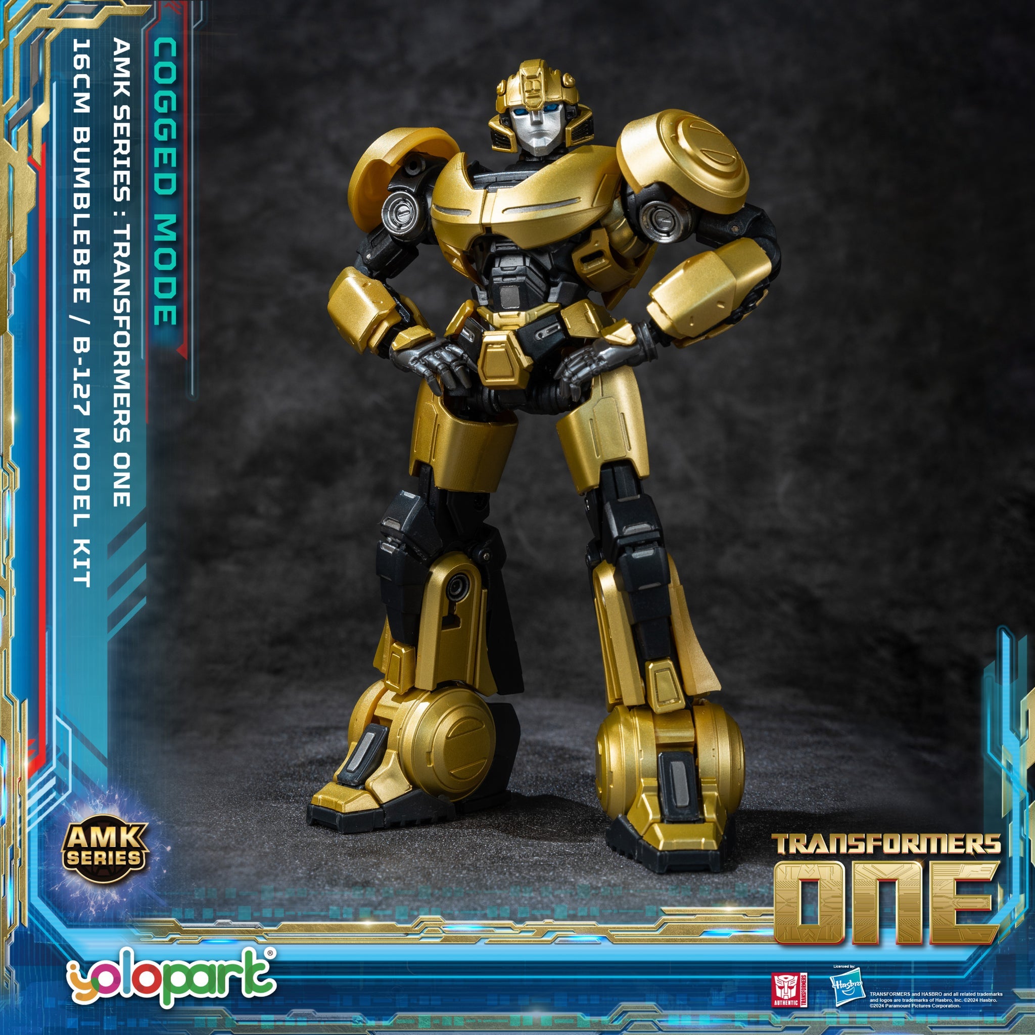 TRANSFORMERS ONE Bumblebee/B-127(Cogged Mode) AMK Series Model Kit By Yolopark