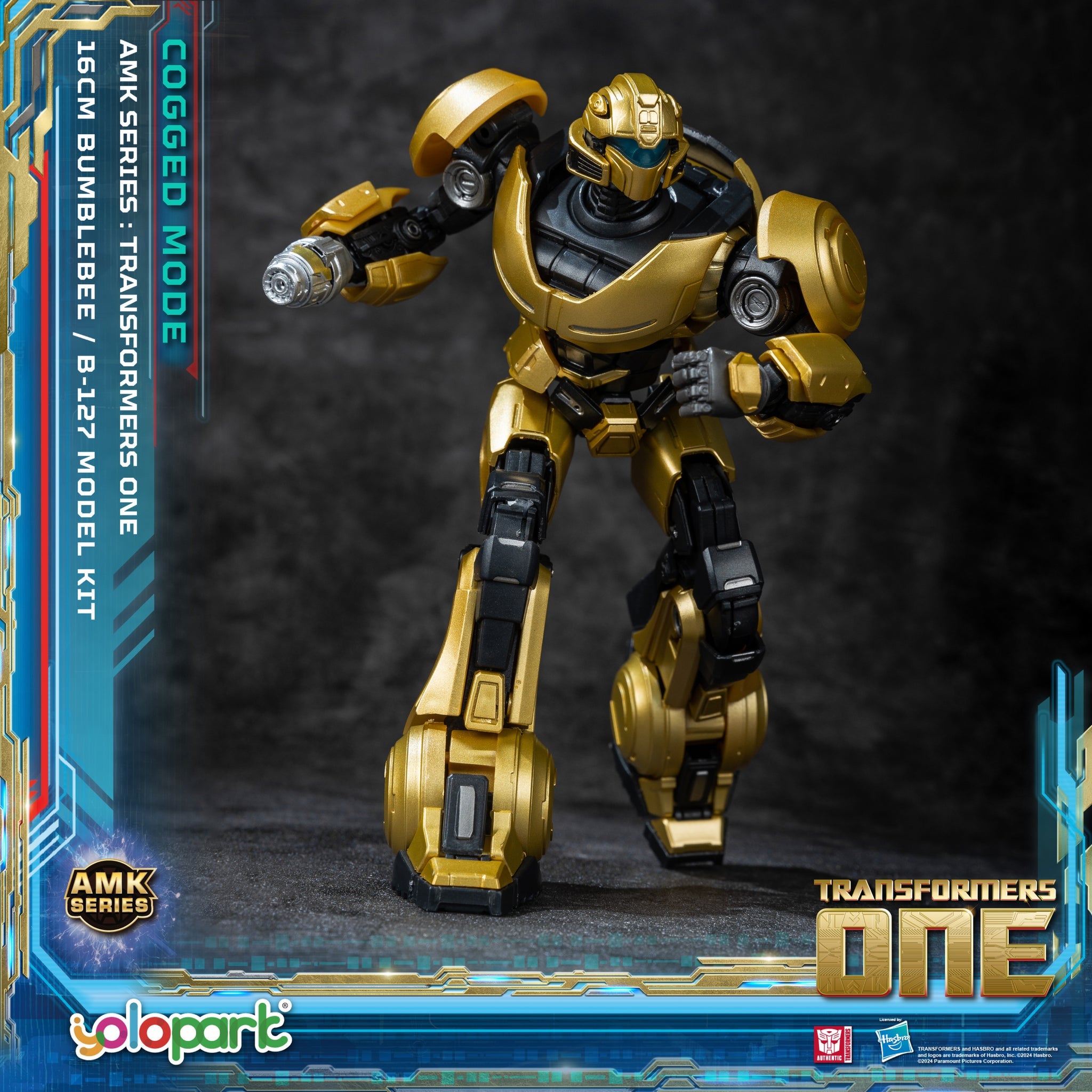 TRANSFORMERS ONE Bumblebee/B-127(Cogged Mode) AMK Series Model Kit By Yolopark