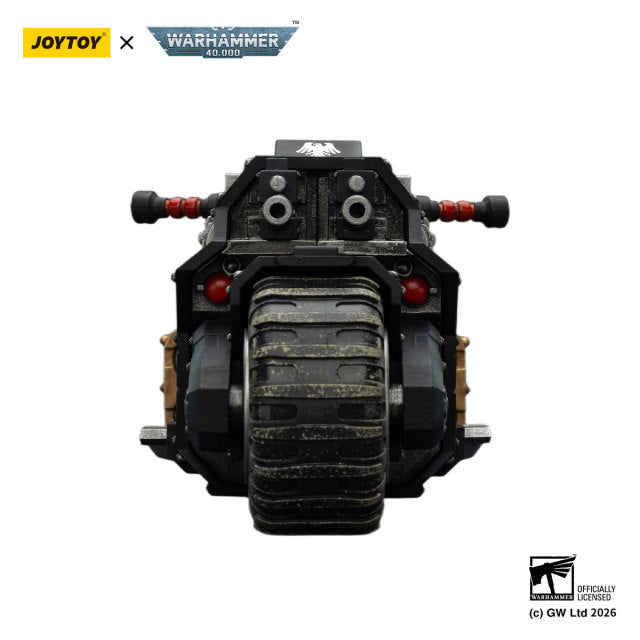 Warhammer Raven Guard Raider-pattern Combat Bike with twin-linked bolt rifles