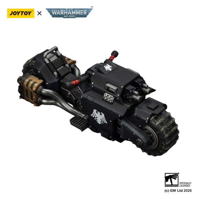 Warhammer Raven Guard Raider-pattern Combat Bike with twin-linked bolt rifles