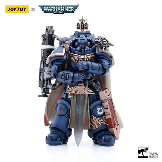 Warhammer 40K Ultramarines Primaris Captain Ptolias Corvor Action Figure