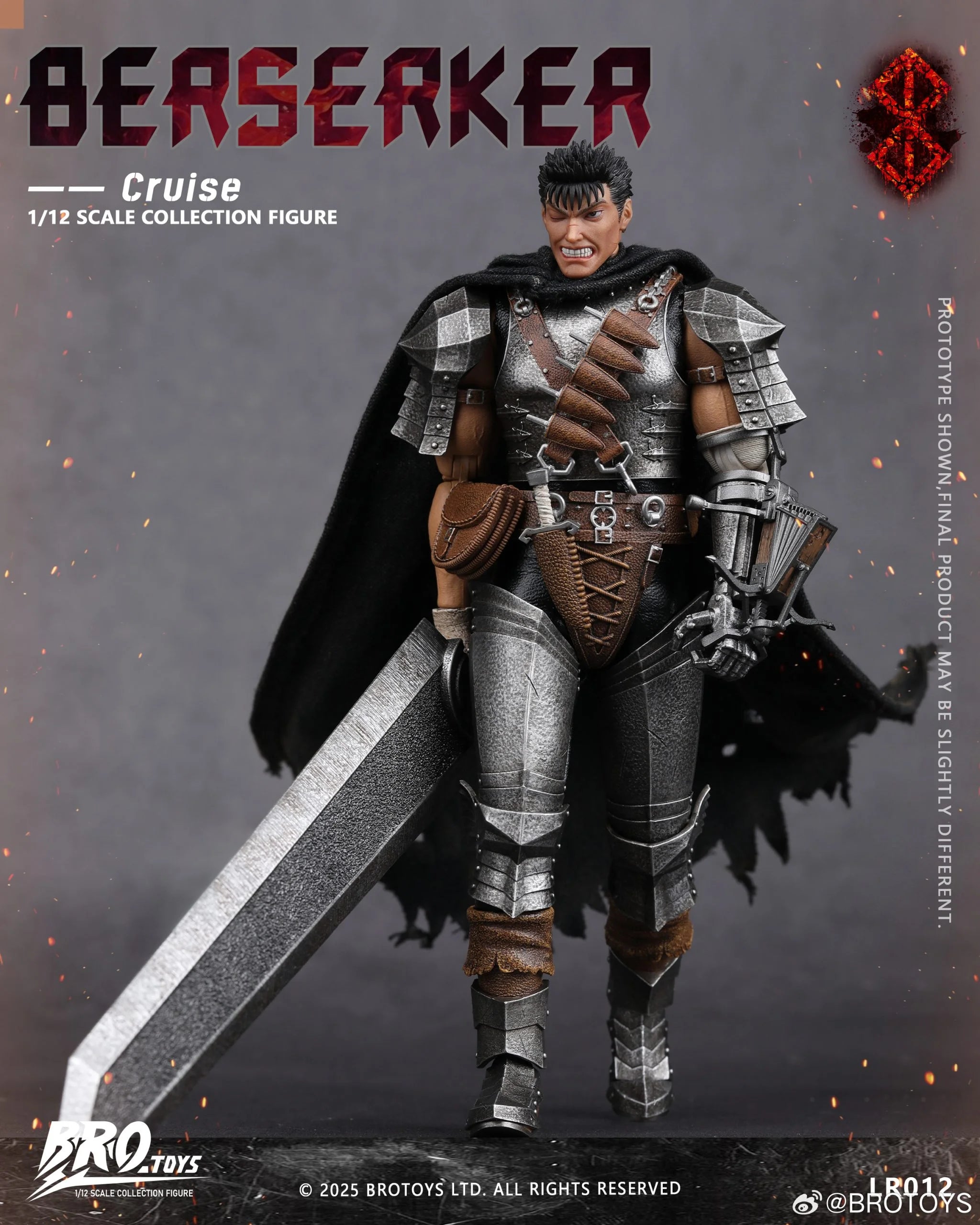 Berserker Cruise Action Figure from BROTOYS
