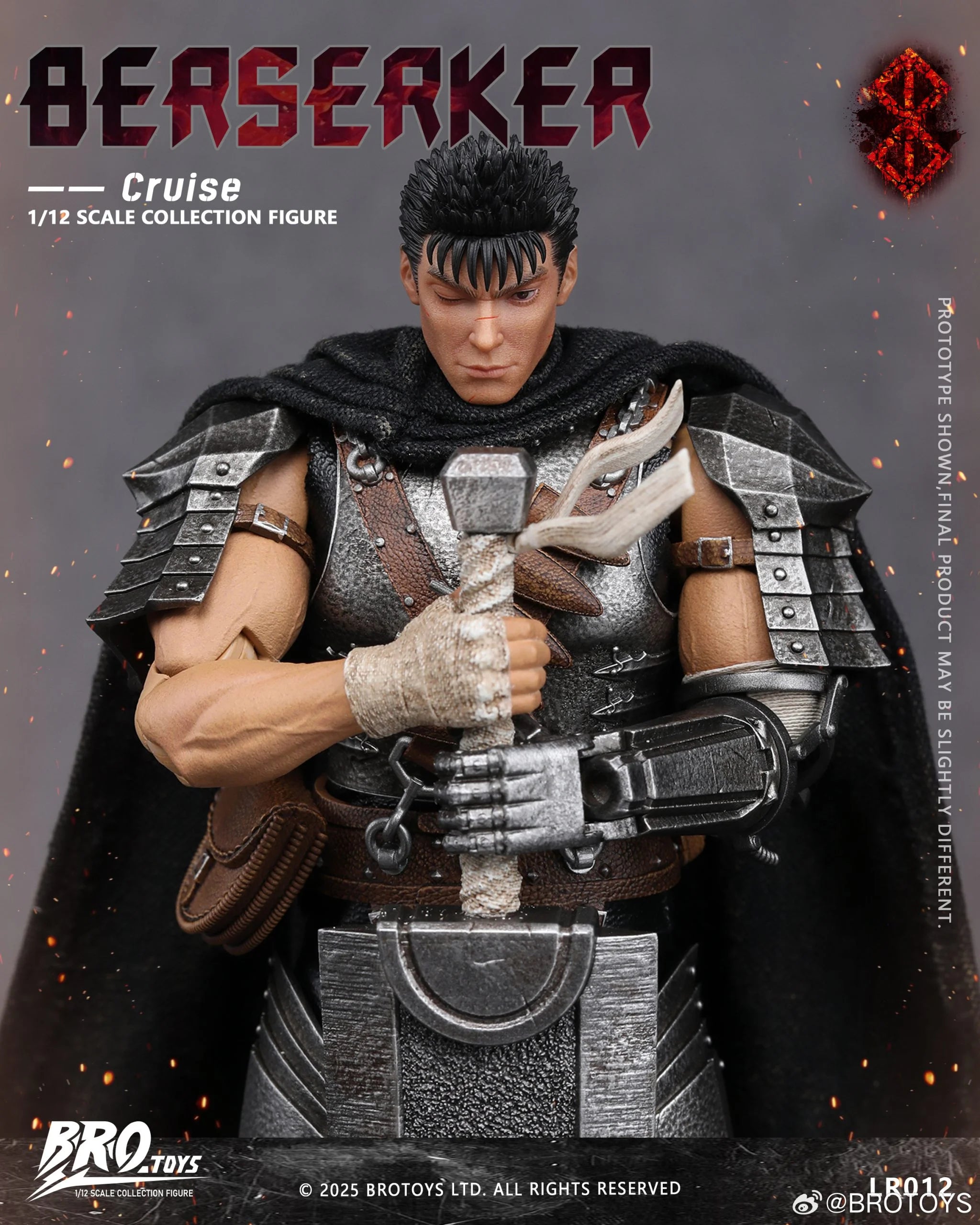 Berserker Cruise Action Figure from BROTOYS