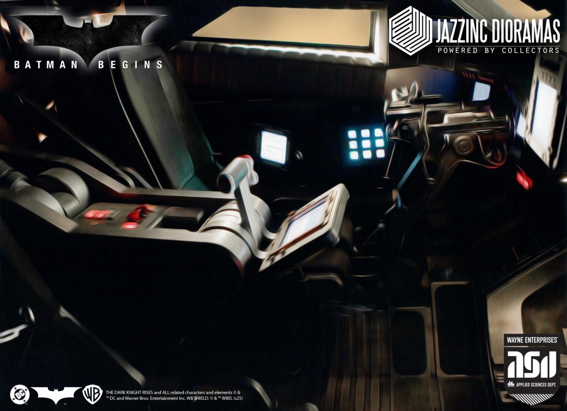 The Batman Begins Black “Stealth” Tumbler ⅙ Scale Batmobile By Jazzinc