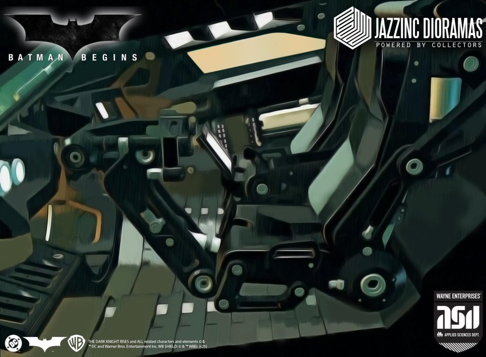 The Batman Begins Black “Stealth” Tumbler ⅙ Scale Batmobile By Jazzinc