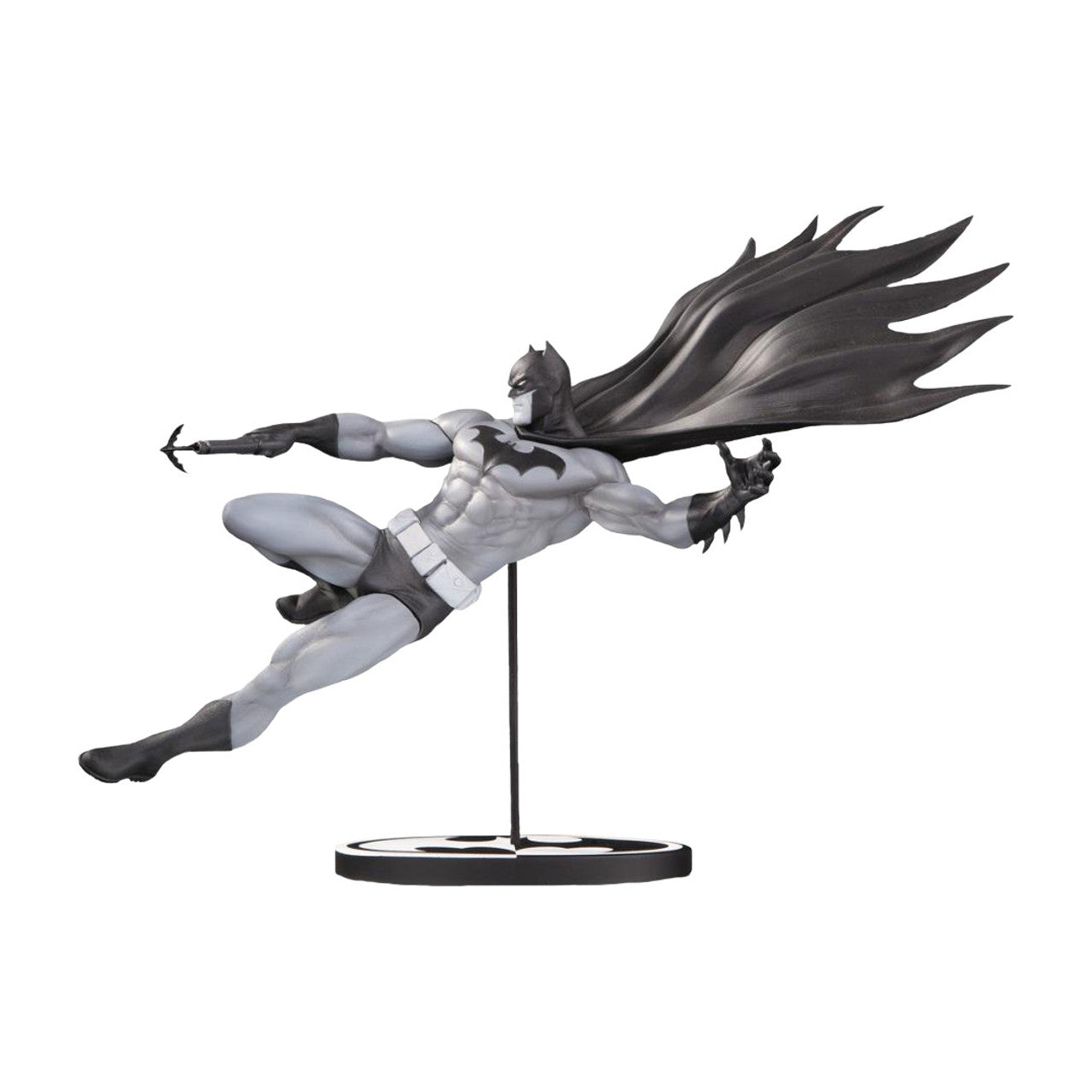 Batman Black & White Statue by Doug Mahnke 7" Statue By Mcfarlane