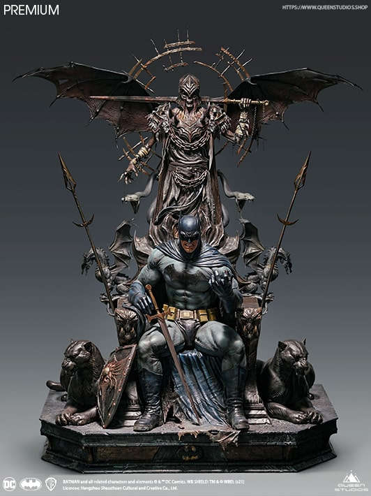 Batman On Throne 1/4 Scale Statue By Queen Studios