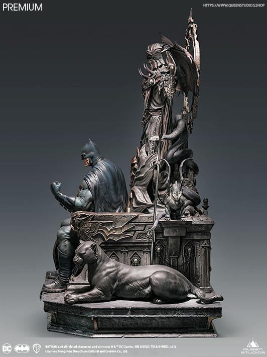 Batman On Throne 1/4 Scale Statue By Queen Studios