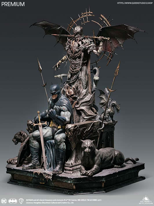 Batman On Throne 1/4 Scale Statue By Queen Studios