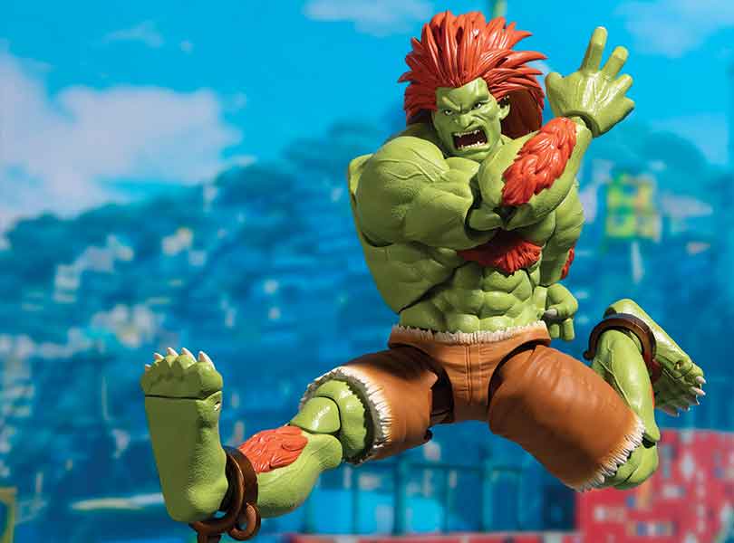 S.H. Figuarts Street Fighter V Blanka First Look