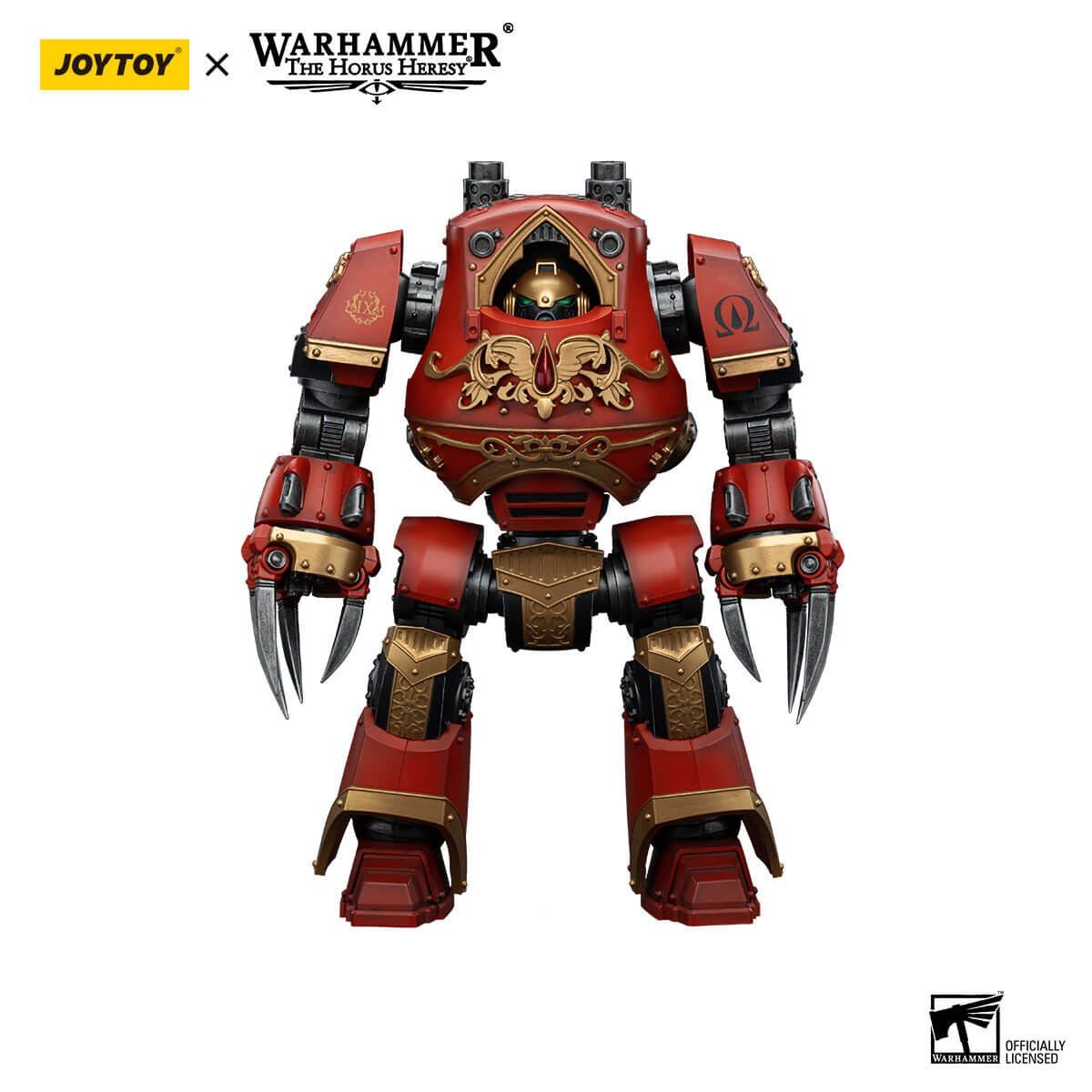 Warhammer: The Horus Heresy Blood Angels Contemptor-Incaendius Dreadnought 1/18 Scale Action Figure
