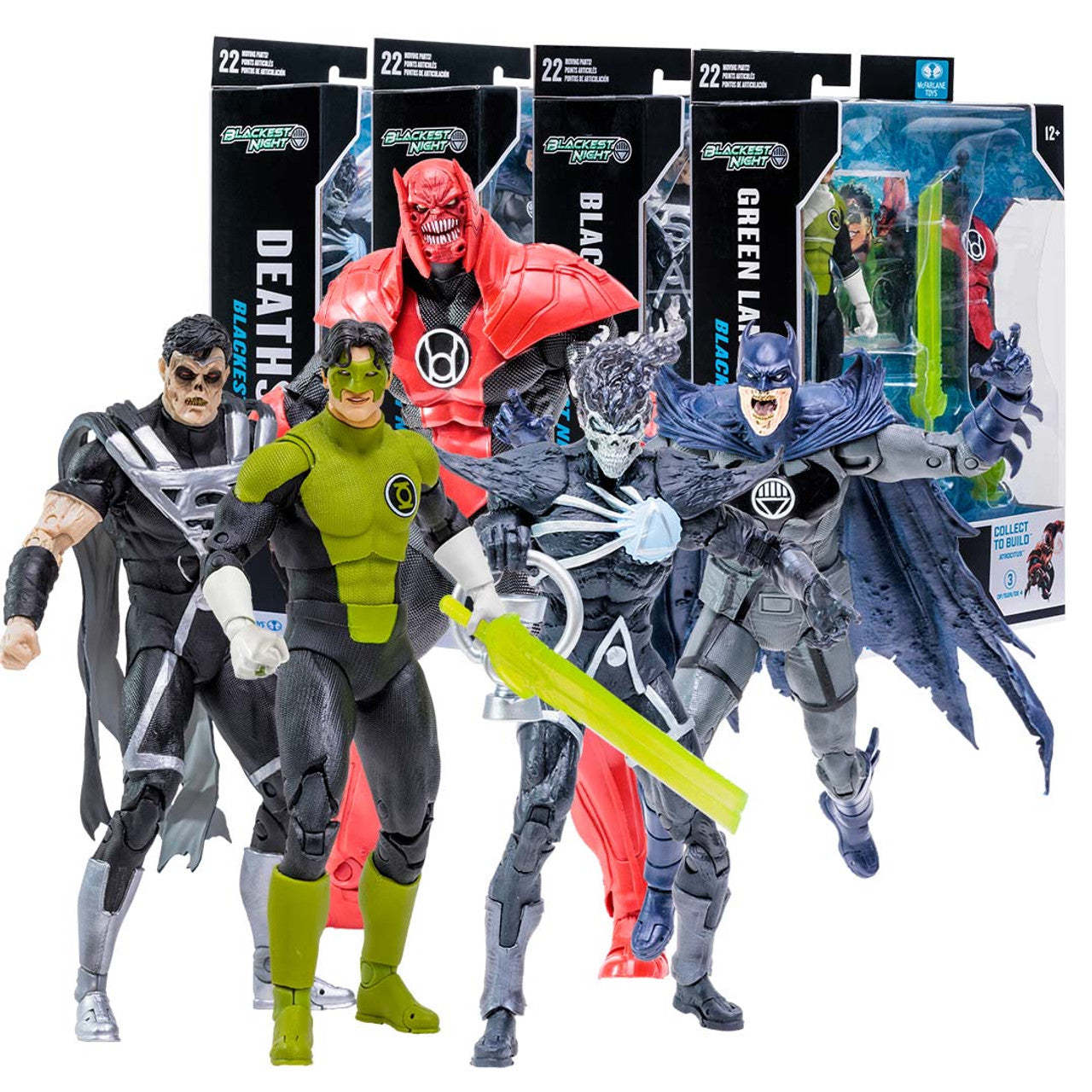 Batman Blackest Night Wave By Mcfarlane