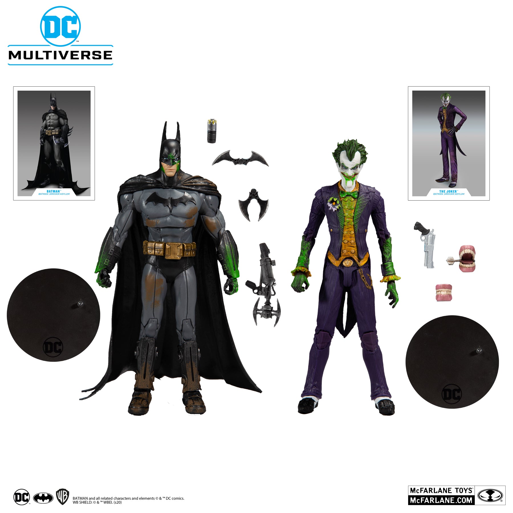Batman and The Joker Arkham Asylum (Venom Variant) Action Figure