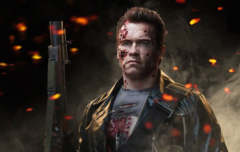 Terminator 2: T-800 Battle Damaged (Mechanical) Life-Size Bust