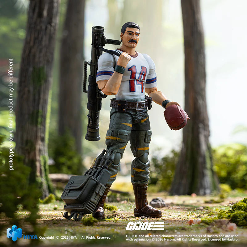 HIYA Exquisite Mini Series 1/18 Scale G.I.Joe BAZOOKA Tiger Force Version Action Figure