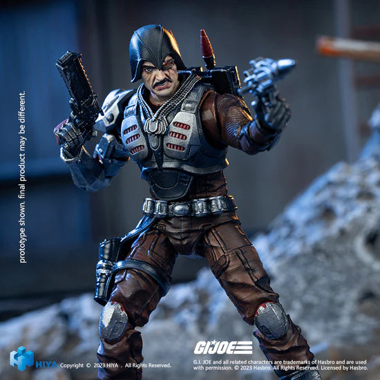 HIYA Exquisite Mini Series 1/18 Scale G.I.Joe Major Bludd Action Figure