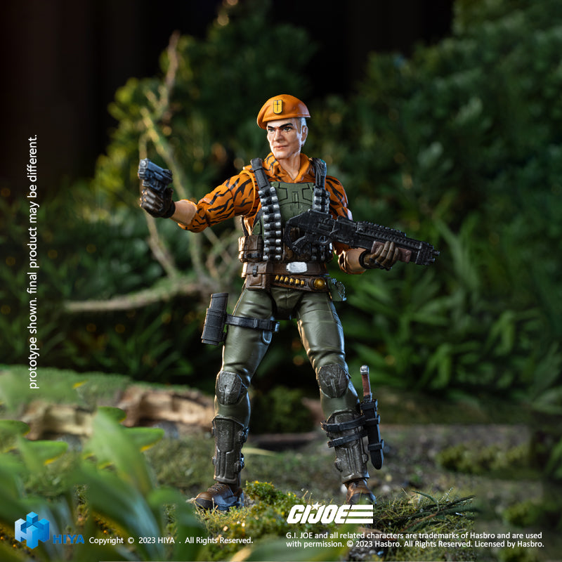 HIYA Exquisite Mini Series 1/18 Scale G.I.Joe Flint Tiger Force Ver. Action Figure