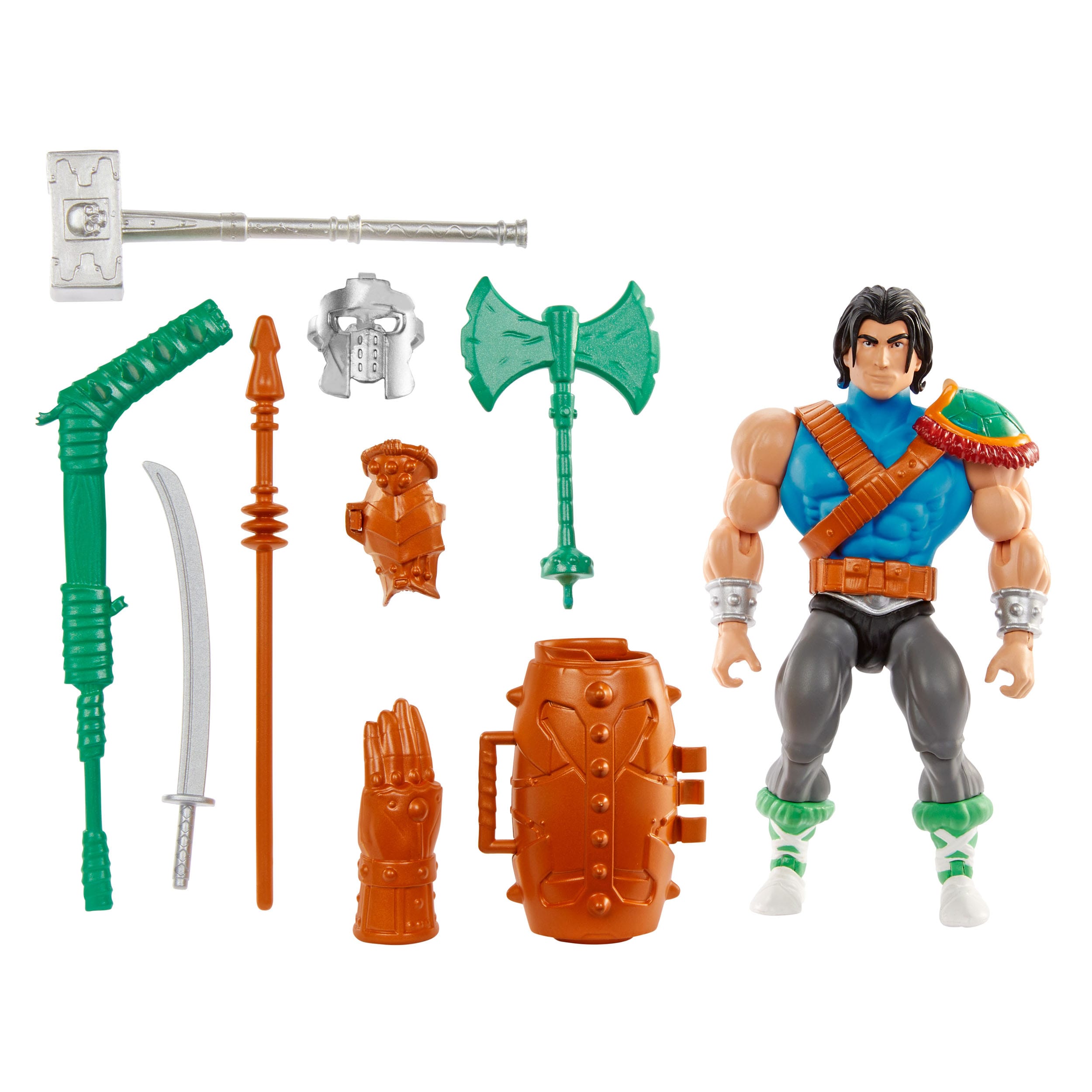 Masters Of The Universe Origins Turtles of Grayskull Casey Jones Action Figure