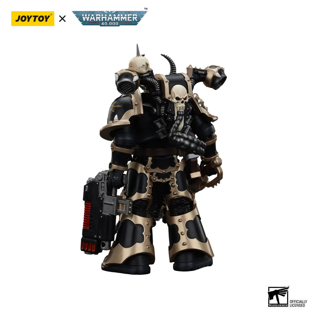 Warhammer 40,000 Chaos Space Marines Black Legion Chosen with Combi-Weapon and Chainsword