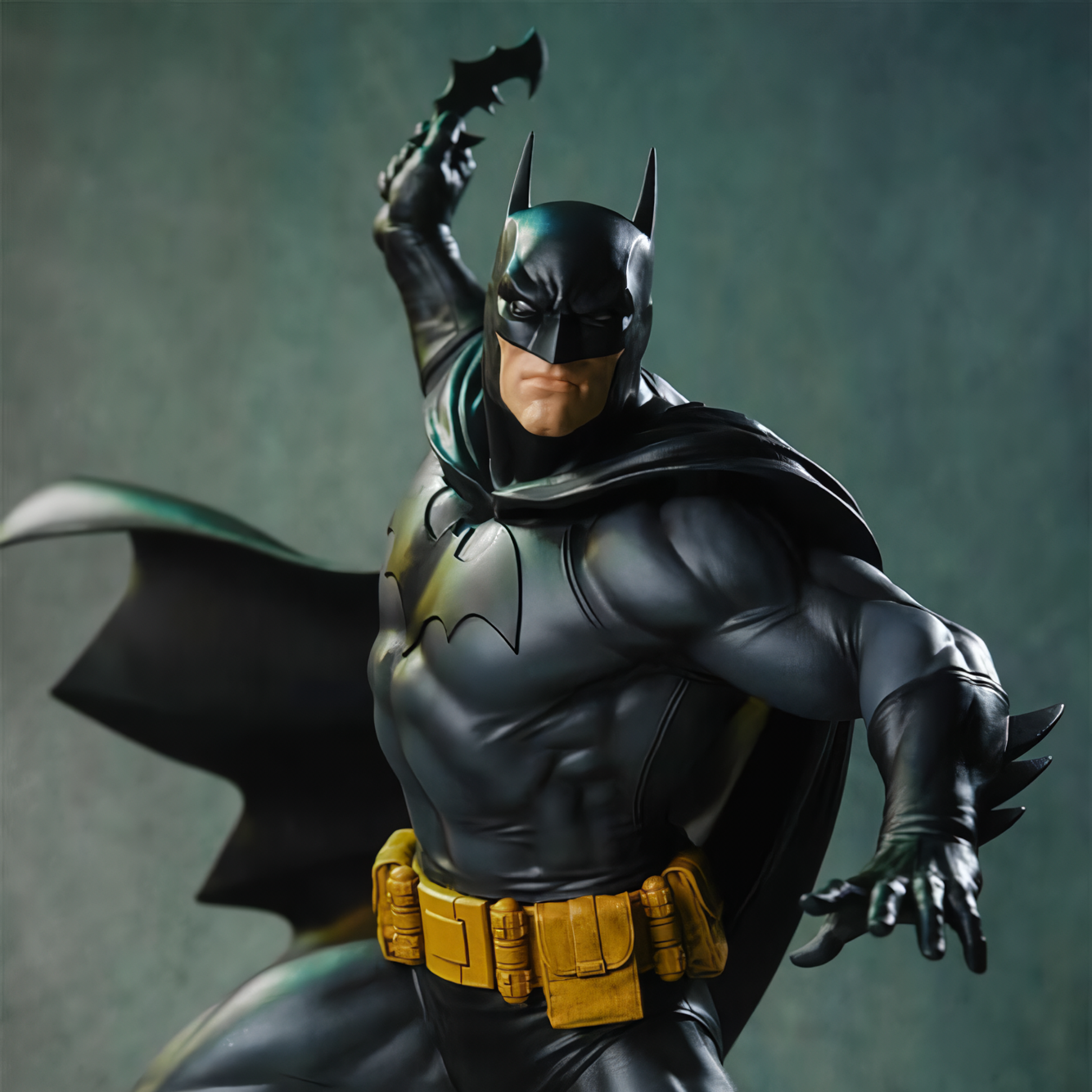 Batman (Black And Gray Edition ) Quarter Scale Maquette Statue By Tweeterhead
