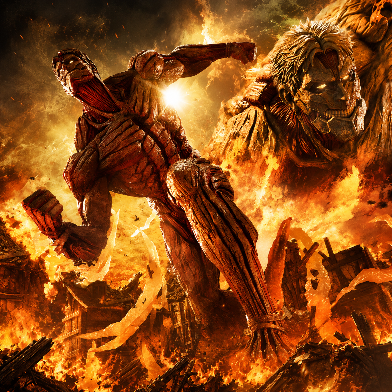 Attack On Titan Reiner Braun Armored Titan (TV Animation) Bonus ver. By Prime 1 Studio