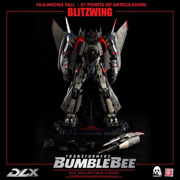 Transformers Bumblebee DLX Blitzwing By Threezero