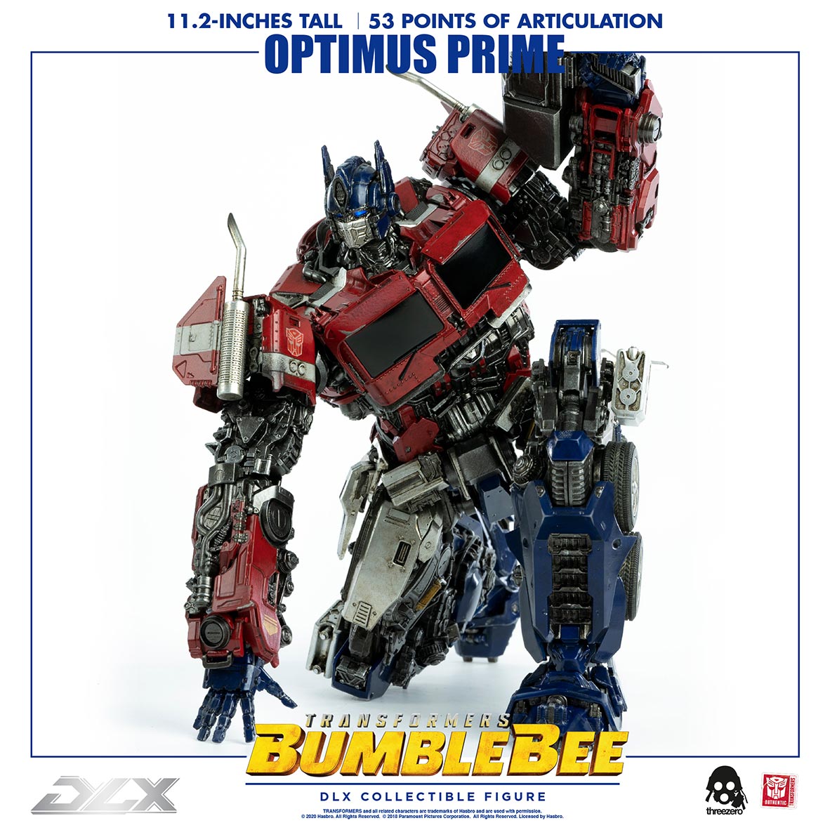 Transformers Bumblebee DLX Optimus Prime by Threezero