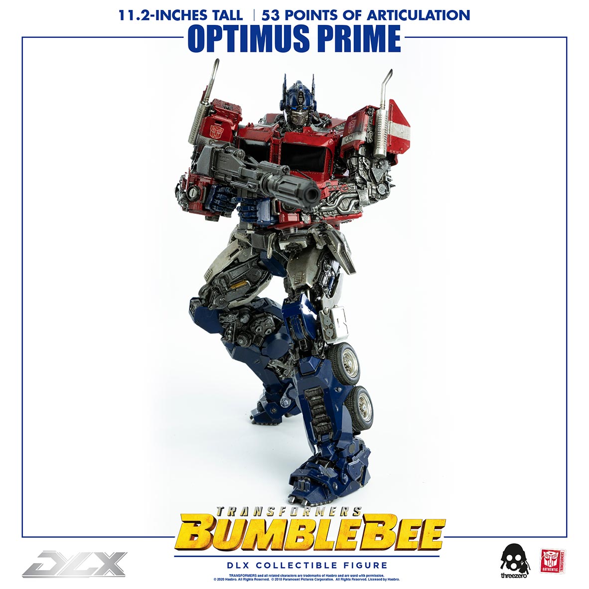 Transformers Bumblebee DLX Optimus Prime by Threezero