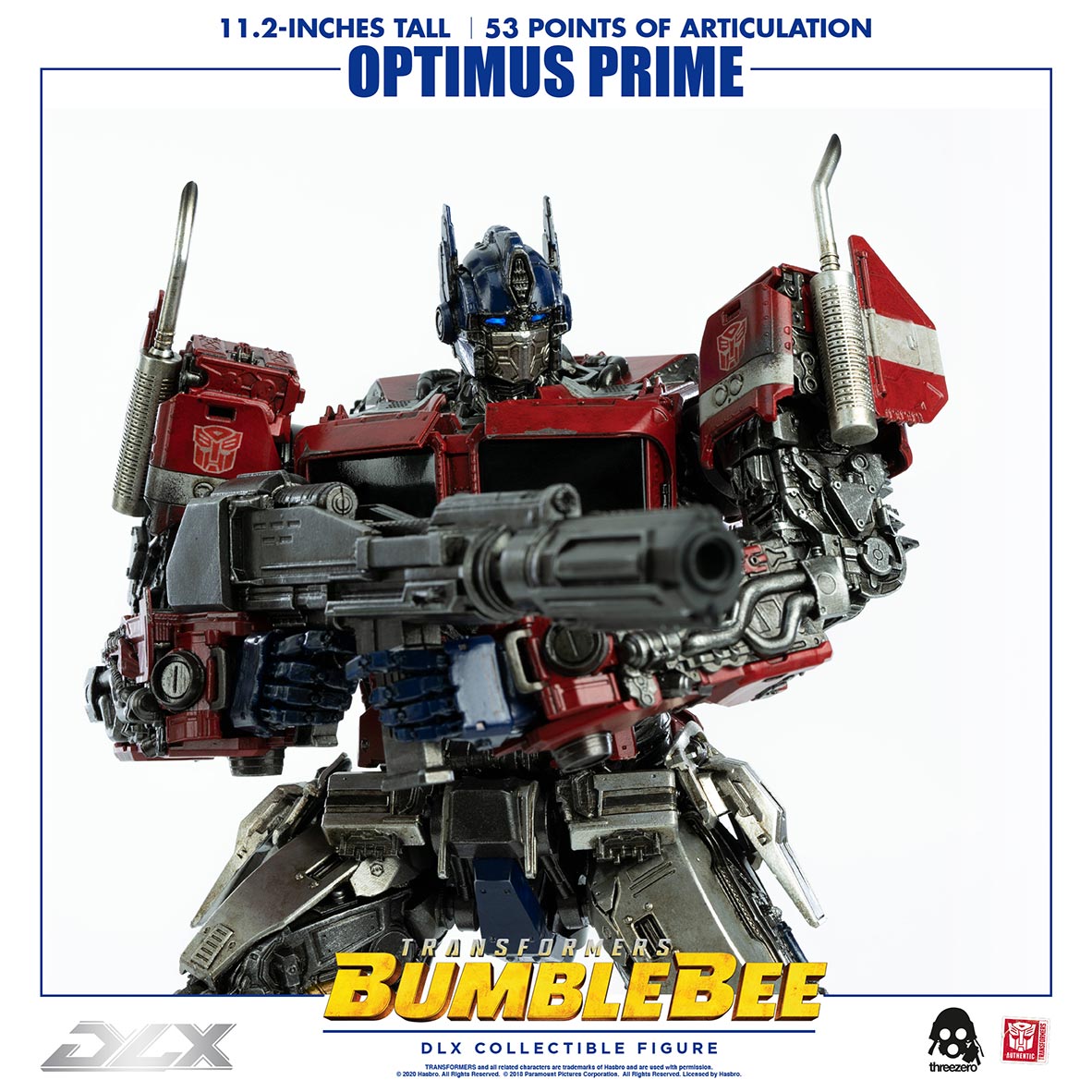 Transformers Bumblebee DLX Optimus Prime by Threezero