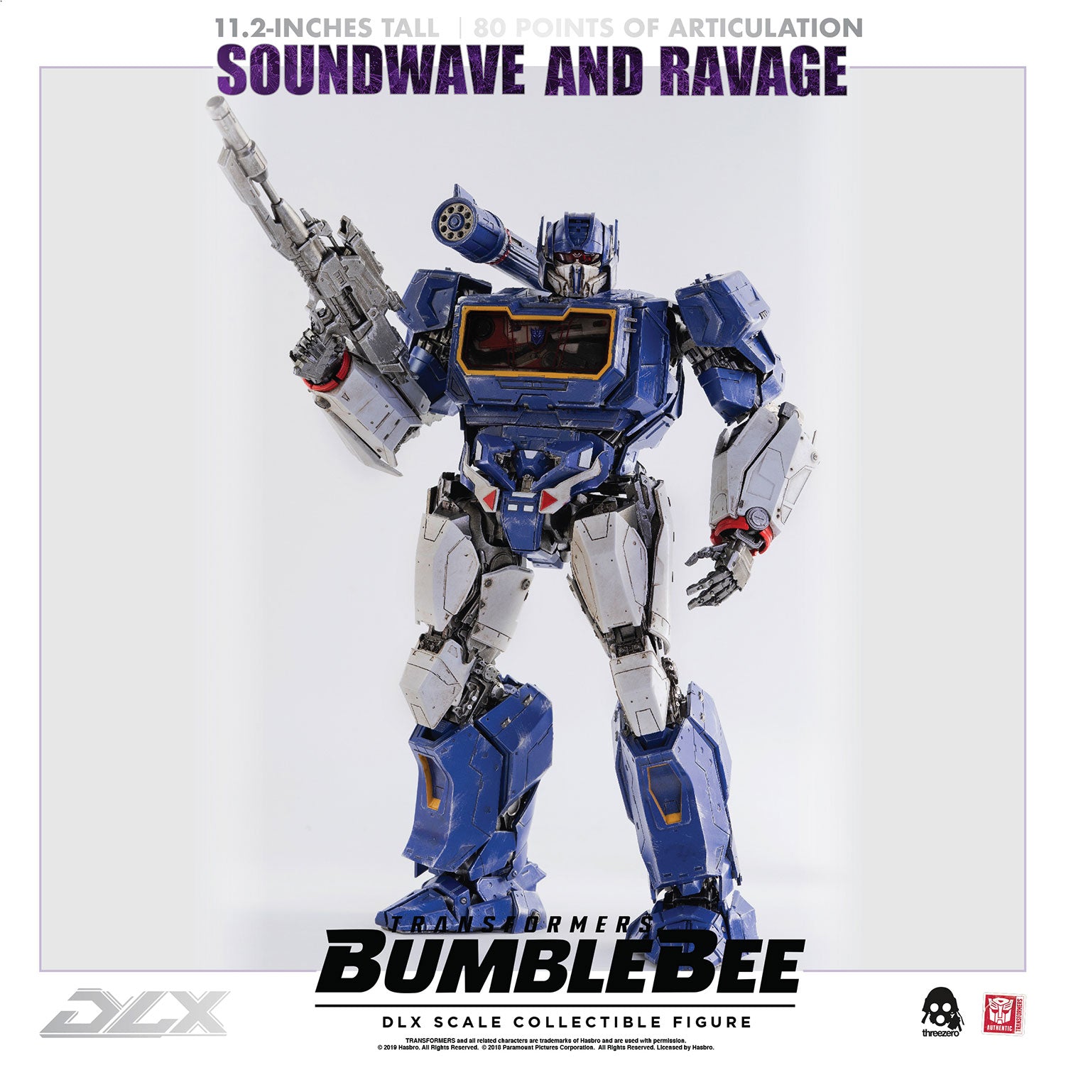 Transformers Bumblebee Dlx Soundwave And Ravage By Threezero