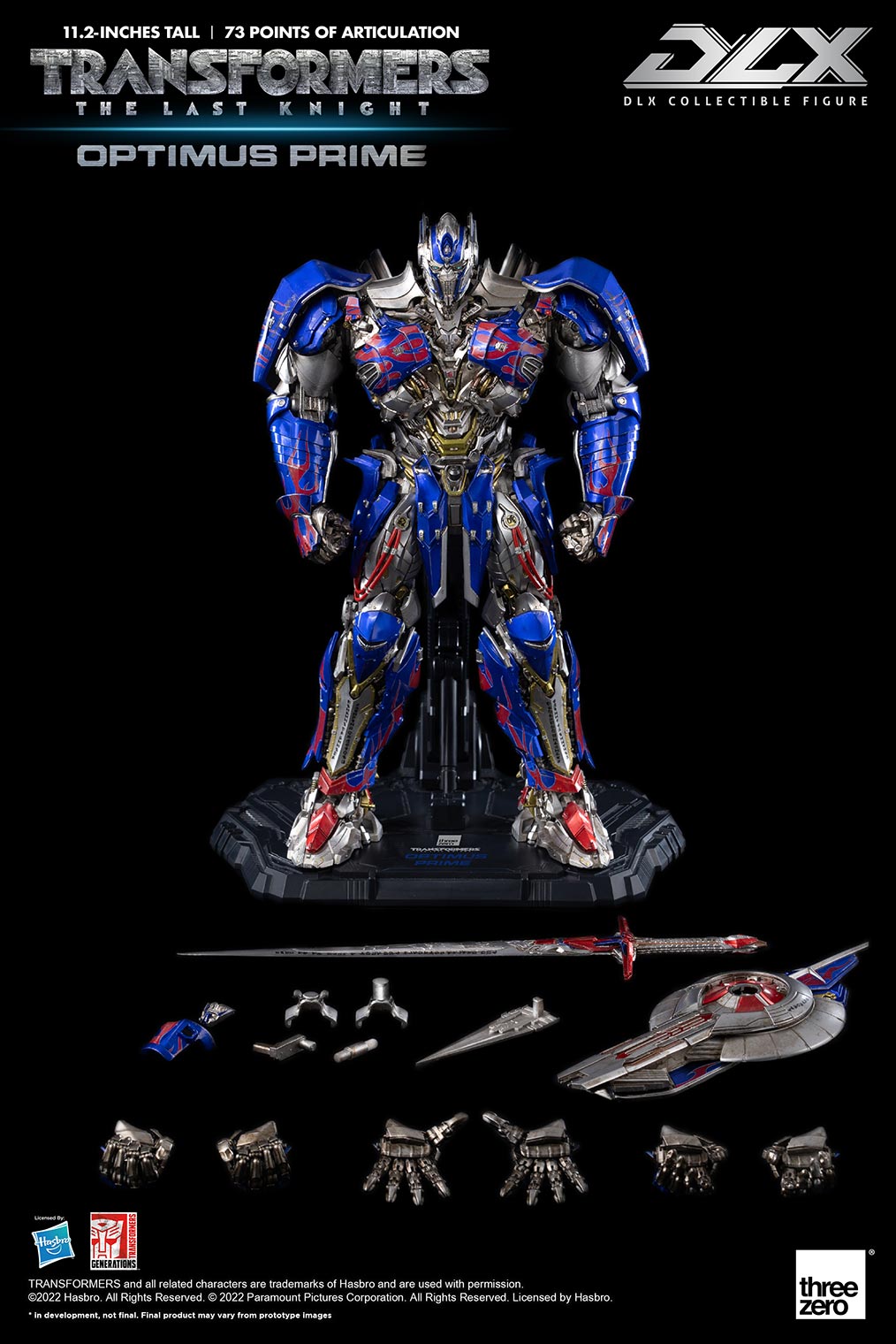 The Last Knight Optimus Prime DLX By Threezero