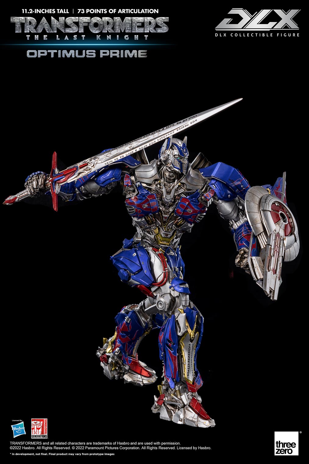 The Last Knight Optimus Prime DLX By Threezero