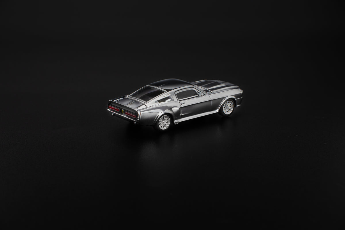 SHELBY MUSTANG GT500 SILVER CHROME PR640312 by Pop Race