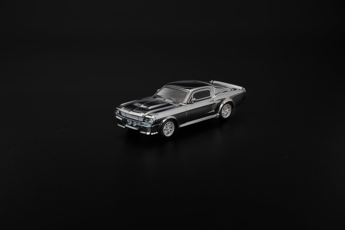 SHELBY MUSTANG GT500 SILVER CHROME PR640312 by Pop Race